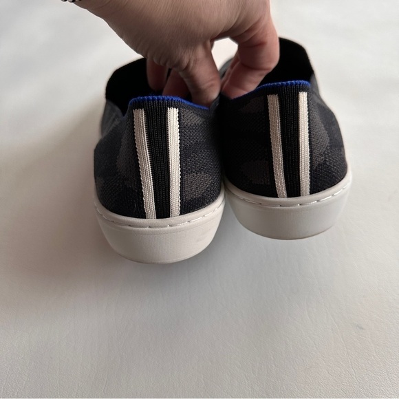 Rothy’s The Original Slip On Sneaker in Grey Camo 8.5 - Picture 4 of 10